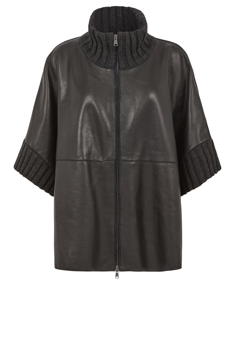 Manteau en cuir Maciock Parosh