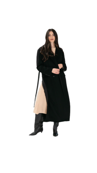 Parosh long cashmere coat, Autumn-Winter 2026-27 at Laly Saint-Tropez