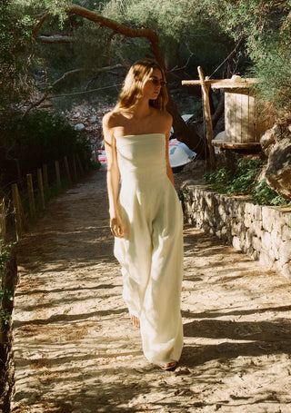 Yves Uro linen jumpsuit