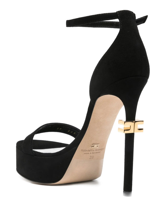 Elisabetta Franchi 130MM platform stiletto sandals