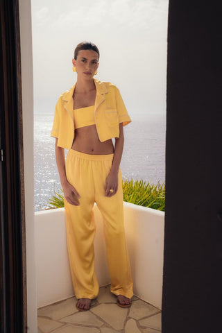Cropped Cuban Shirt