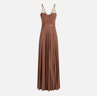 Lamé Jersey Dress