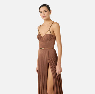 Lamé Jersey Dress