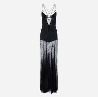 Lace Red Carpet Dress