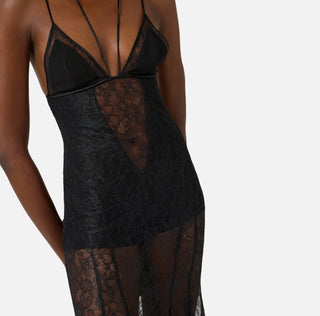 Lace Red Carpet Dress