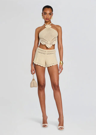 Margo crochet shorts