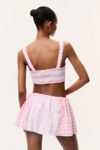 Ricky Seersucker Bralette Top