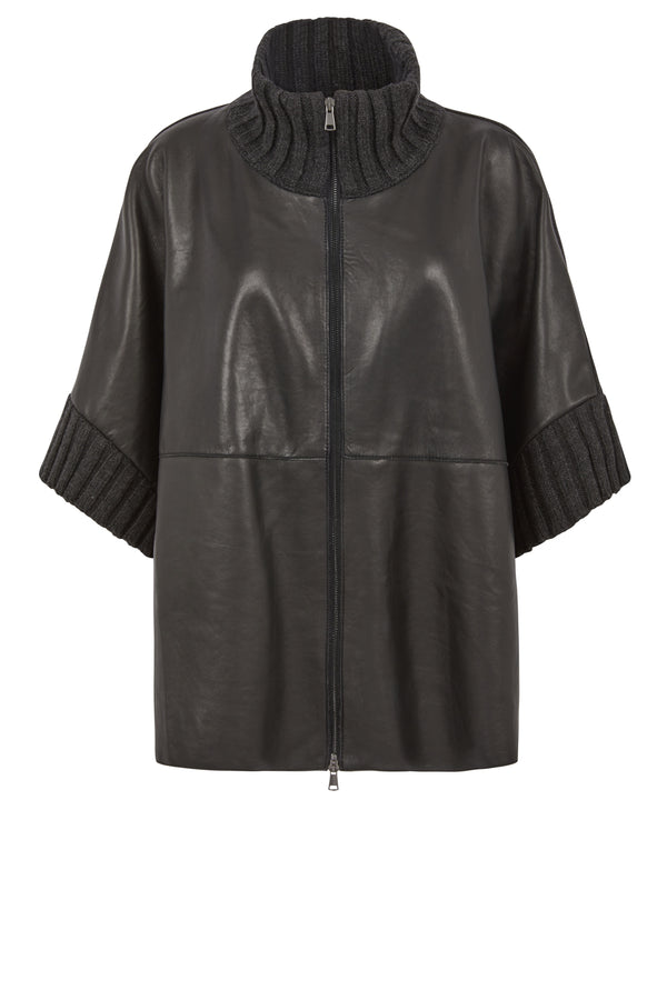Manteau en cuir Maciock Parosh
