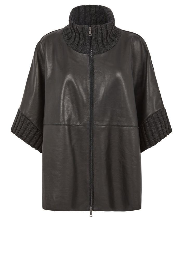 Parosh Maciock Leather Coat