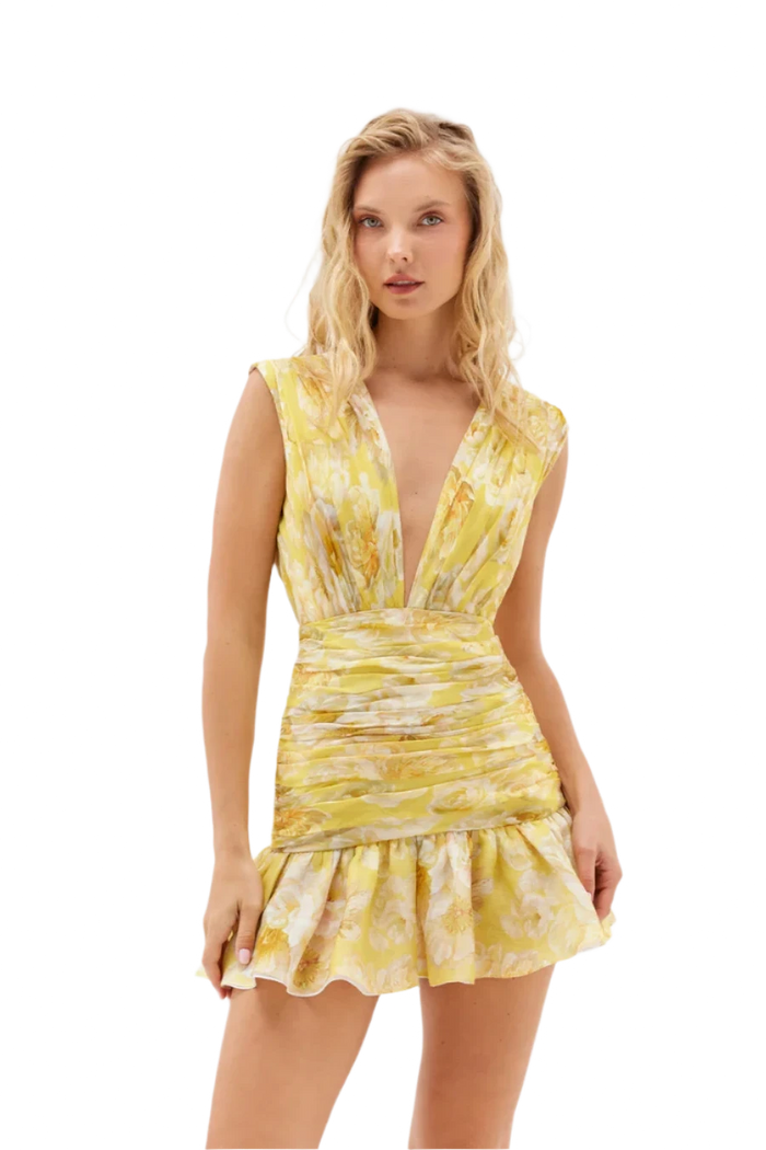Robe courte Véronique Yvon