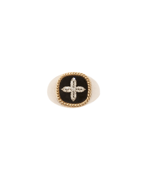Pascale Monvoisin Bowie Black Diamond Ring, Yellow Gold – Laly Saint-Tropez