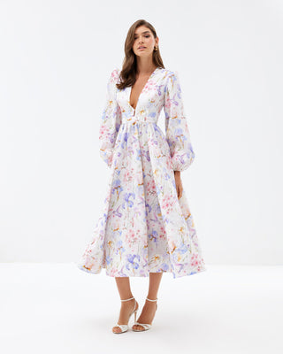 YVON Anemone Maxi Dress, detail