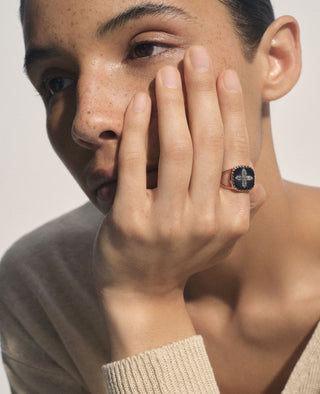 Bowie N°2 Black Diamond Ring