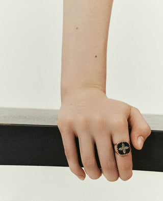 Bowie N°2 Black Diamond Ring